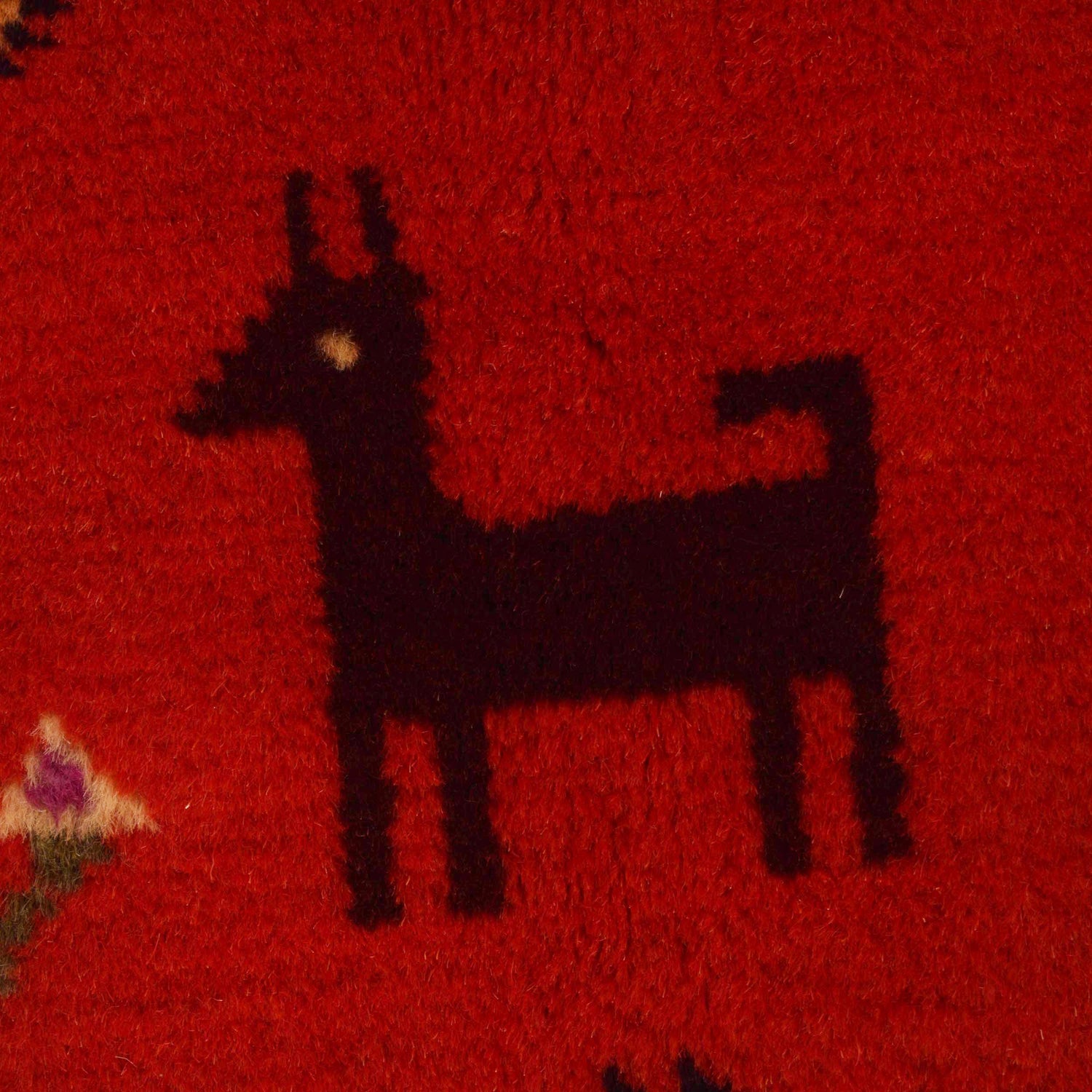 Handmade Pictorial Carpet 2' 11" x 3' 11" ft / 90 x 120 cm - No. G34863