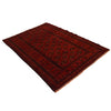 Red Color Baluchi Rug 4' 3" x 5' 10" ft / 130 x 177 cm - No. G34867