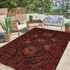 Baluch Short Rug 4' 0" x 6' 3" ft / 121 x 190 cm - No. G34869