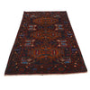 Handmade Baluchi Rug  3' 7" x 6' 6" ft / 110 x 197 cm - No. G34871