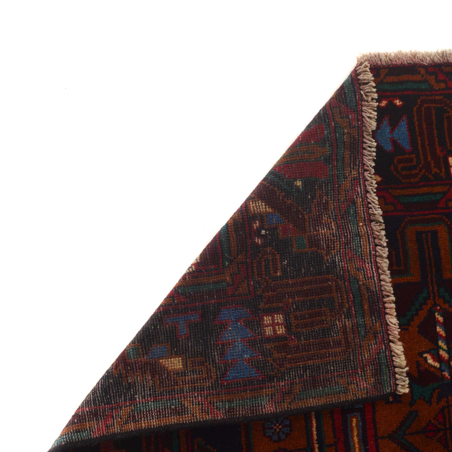 Handmade Baluchi Rug  3' 7" x 6' 6" ft / 110 x 197 cm - No. G34871