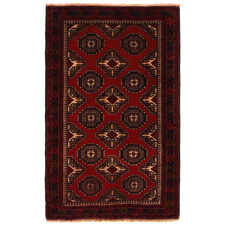 Baluch Small Size Rug 2' 10" x 4' 7" ft / 87 x 140 cm - No. G34872