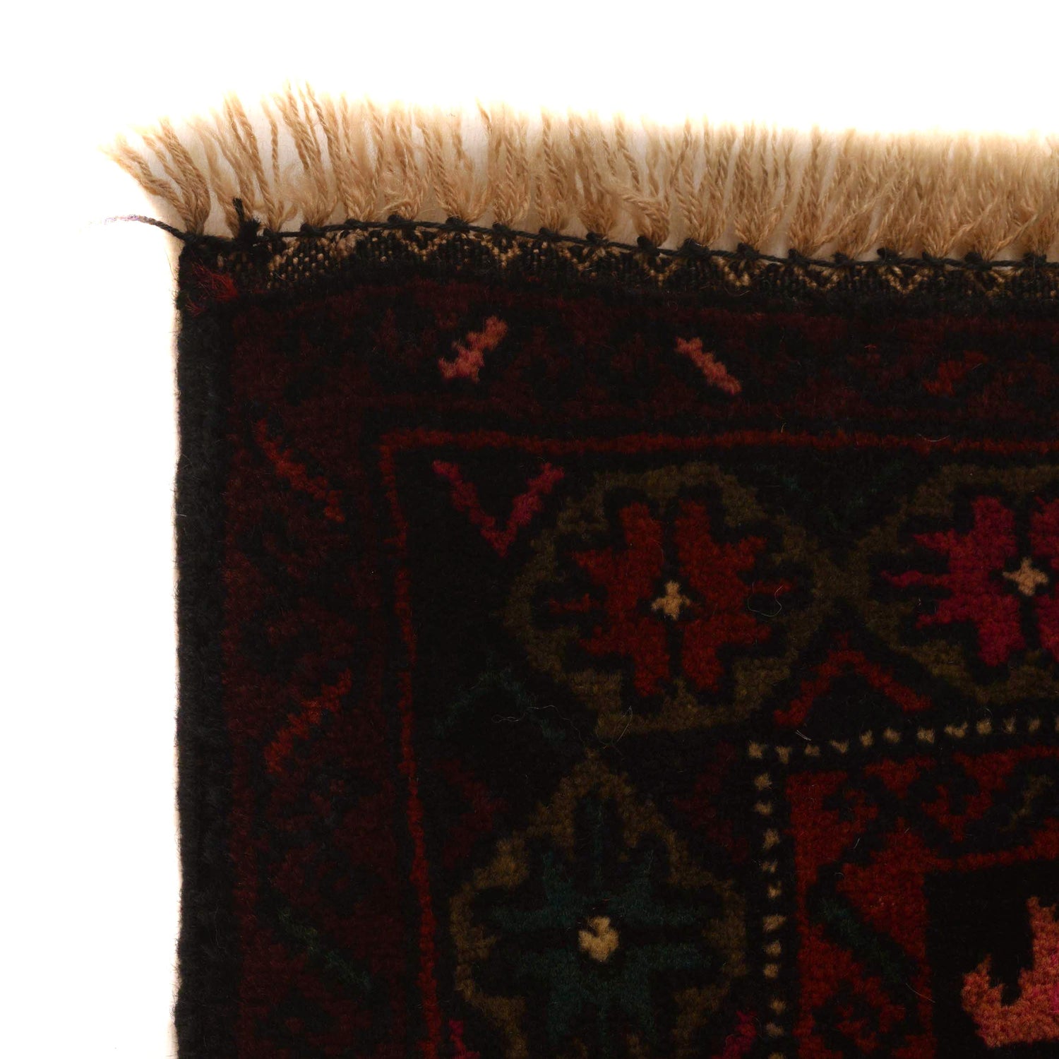 Muslim Prayer Rug 2' 9" x 4' 5" ft / 85 x 134 cm - No. G34875