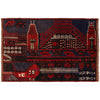 Handmade Pictorial Carpet 3' 0" x 4' 5" ft / 92 x 135 cm - No. G34880