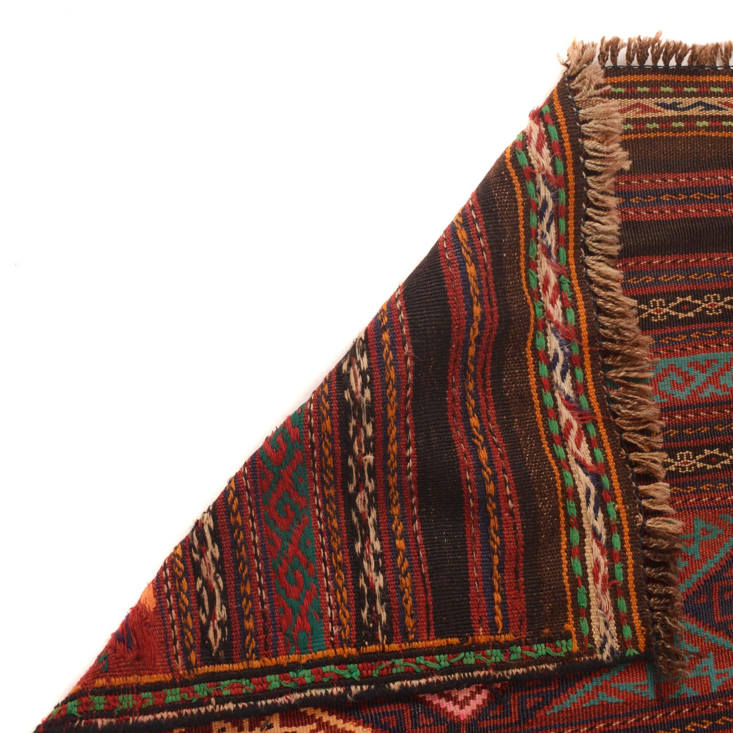 Afghan Laghari Kilim 4' 11" x 7' 10" ft / 149 x 238 cm - No. G34885