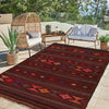 Afghan Laghari Kilim 4' 11" x 7' 10" ft / 149 x 238 cm - No. G34885