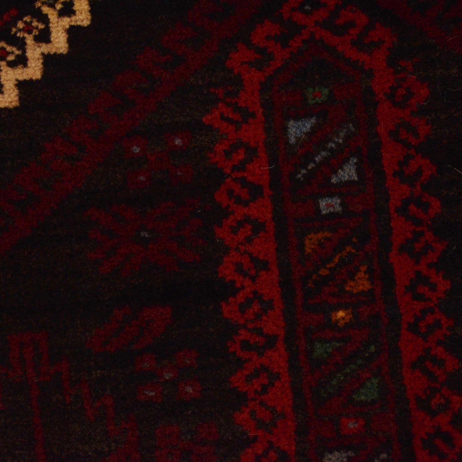 Handmade Prayer Rug 3' 0" x 4' 10" ft / 91 x 148 cm -No. G35151