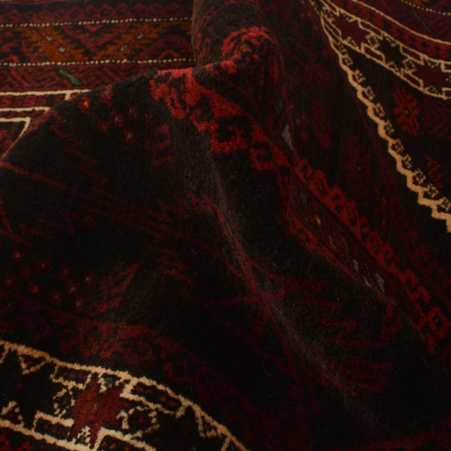 Handmade Prayer Rug 3' 0" x 4' 10" ft / 91 x 148 cm -No. G35151