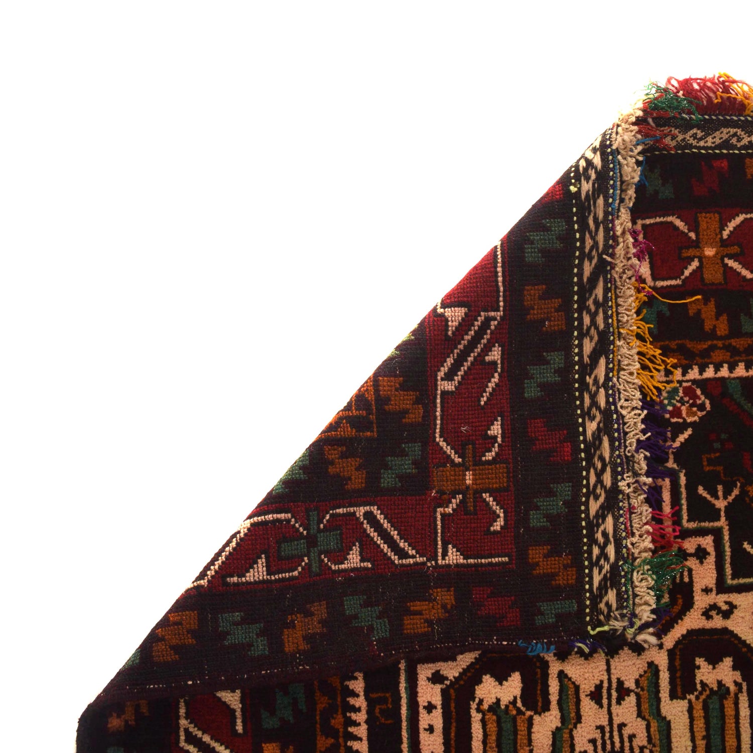 Islamic Prayer Carpet 2' 7" x 4' 7" ft / 80 x 140 cm -No. G35152