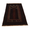 Small Prayer Carpet 2' 9" x 4' 8" ft / 85 x 143 cm - G35170