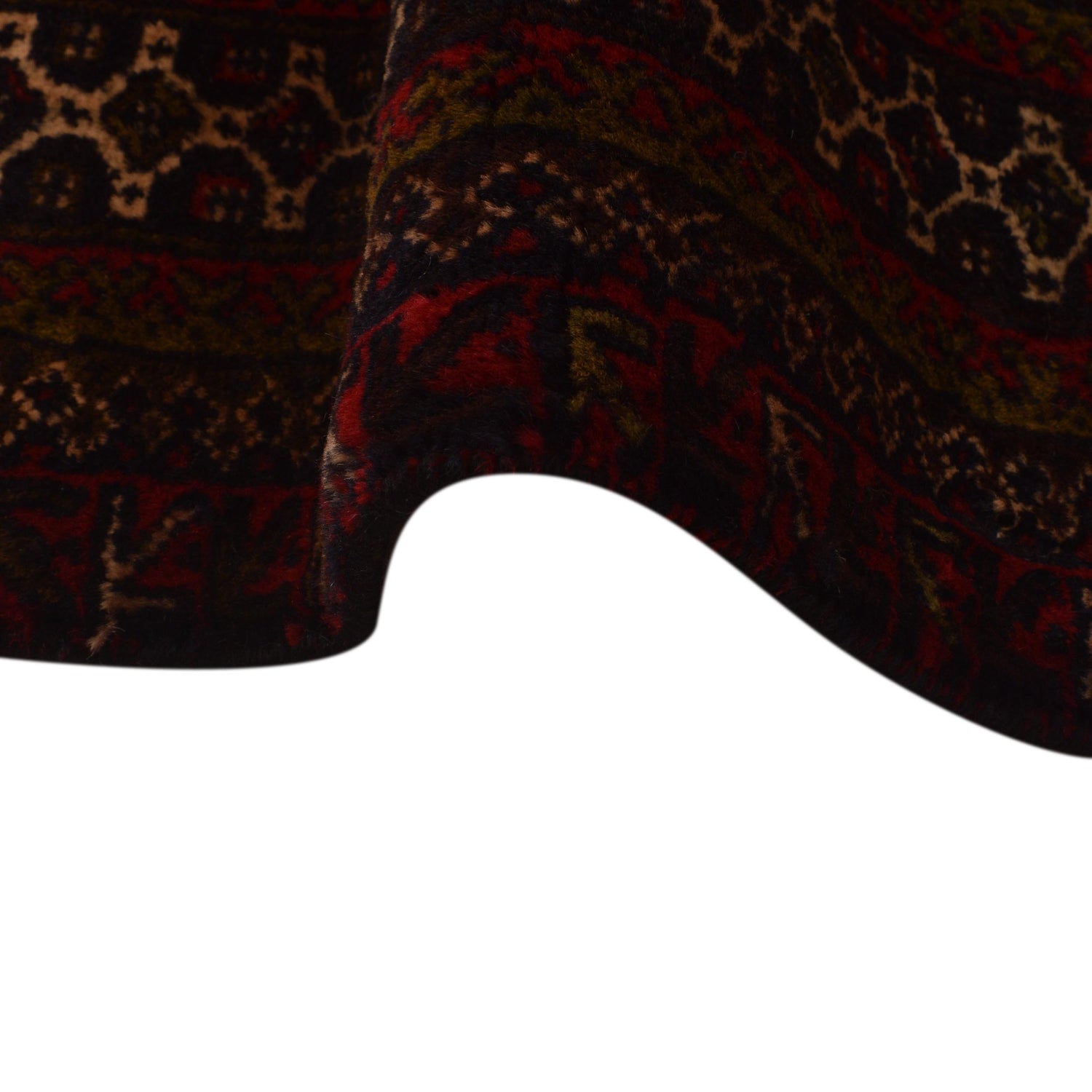 Muslim Prayer Rug 3' 3" x 4' 8" ft / 99 x 143 cm - G35174