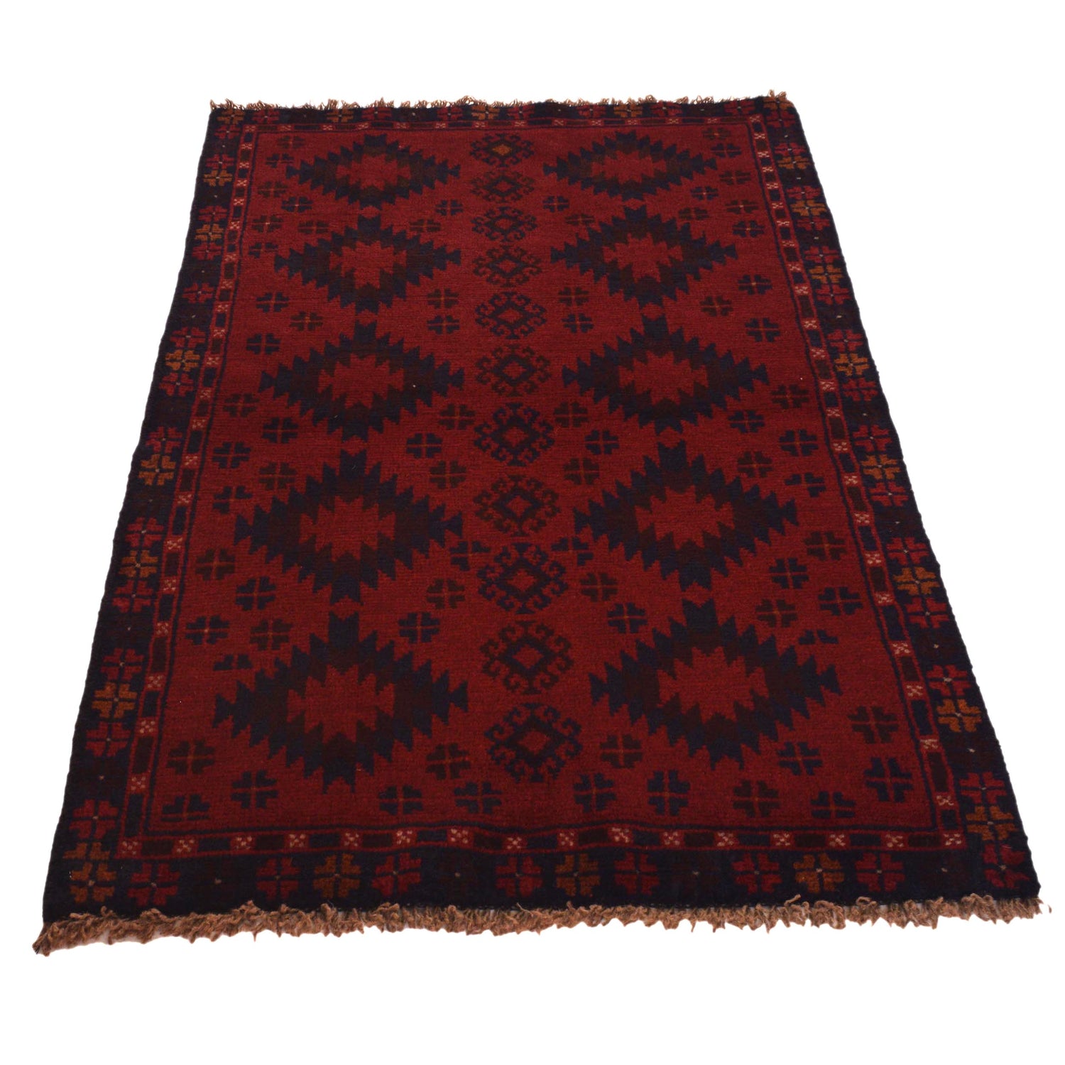 Handmade Balochi Carpet 2' 11" x 4' 8" ft / 88 x 141 cm - No. G35187