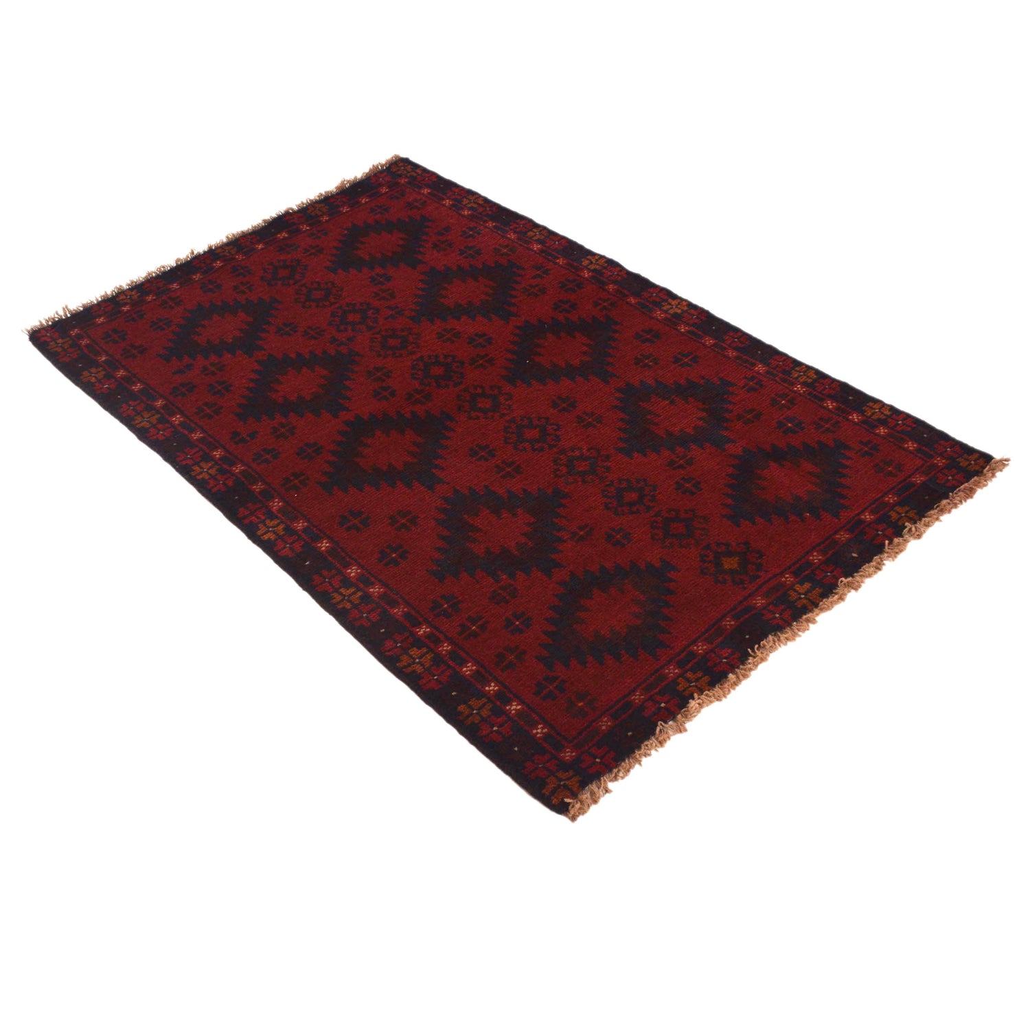 Handmade Balochi Carpet 2' 11" x 4' 8" ft / 88 x 141 cm - No. G35187