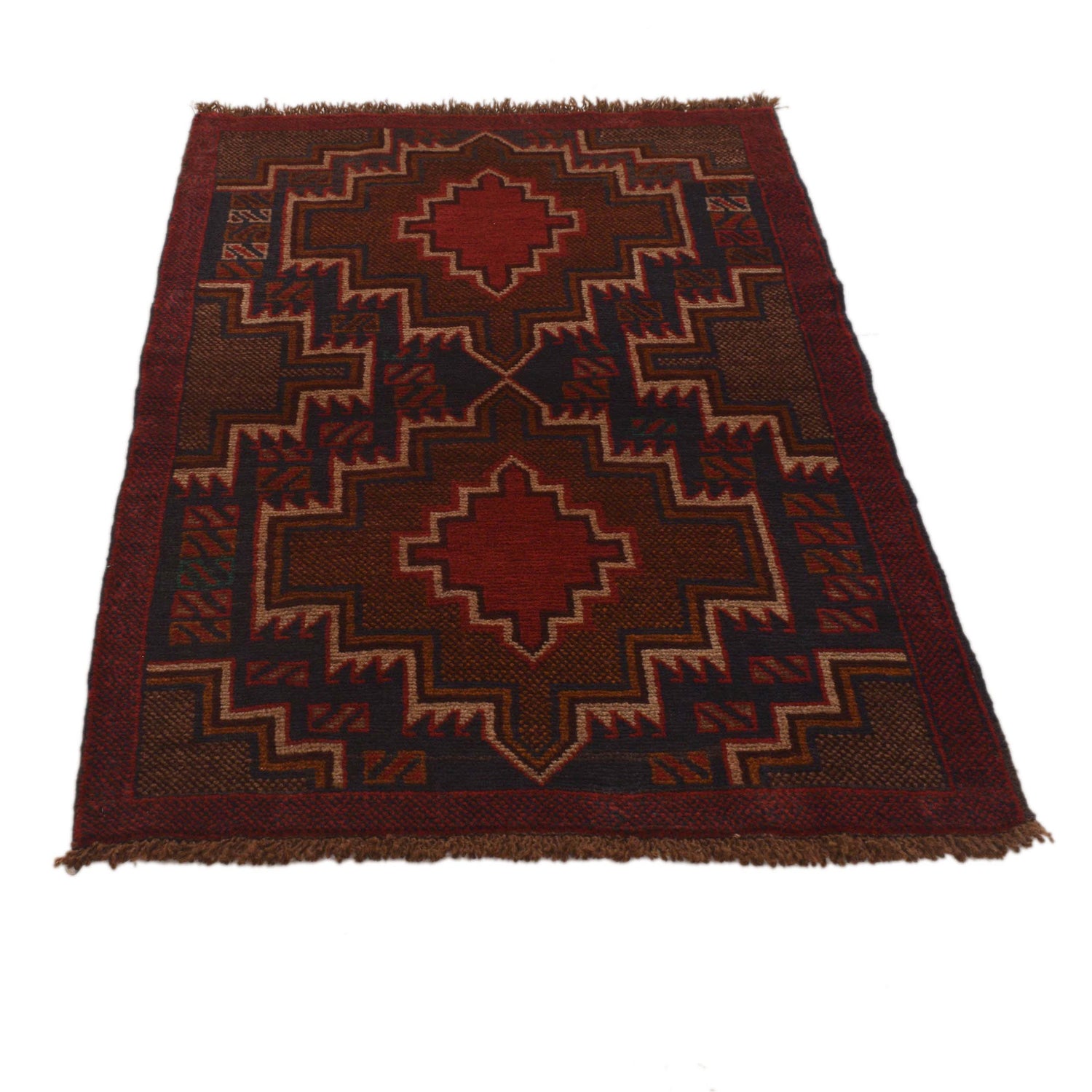 Baluch Small Size Rug 2' 10" x 4' 6" ft / 87 x 138 cm - No. G35193