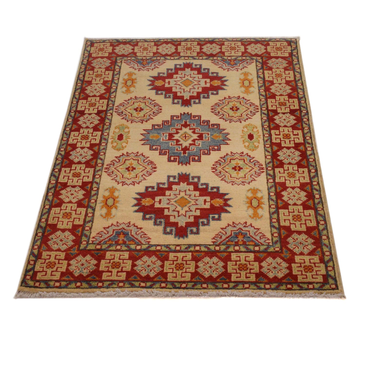 Oriental Kazak Rug 2' 8" x 3' 11" ft / 82 x 120 cm - No. G35206