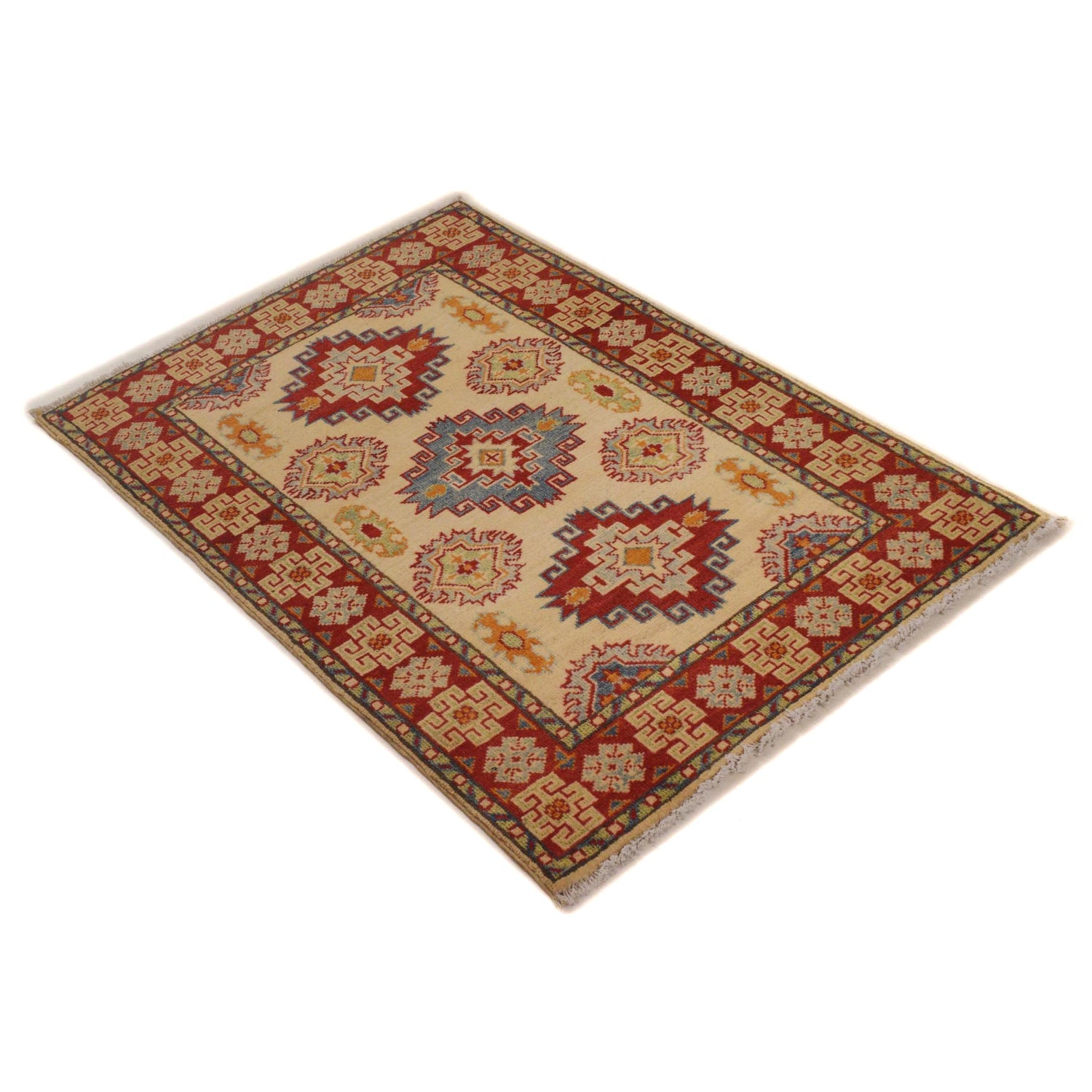 Oriental Kazak Rug 2' 8" x 3' 11" ft / 82 x 120 cm - No. G35206