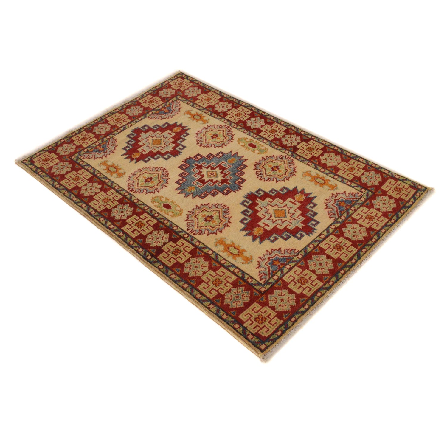 Oriental Kazak Rug 2' 8" x 3' 11" ft / 82 x 120 cm - No. G35206