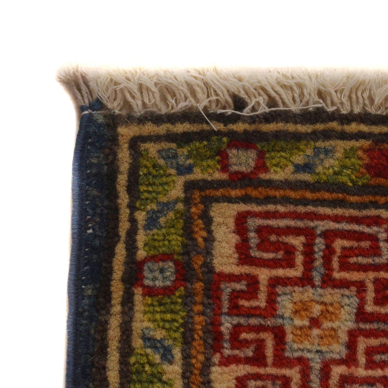 Blue Color Kazak Rug 2' 9" x 4' 8" ft / 84 x 141 cm - No. G35207