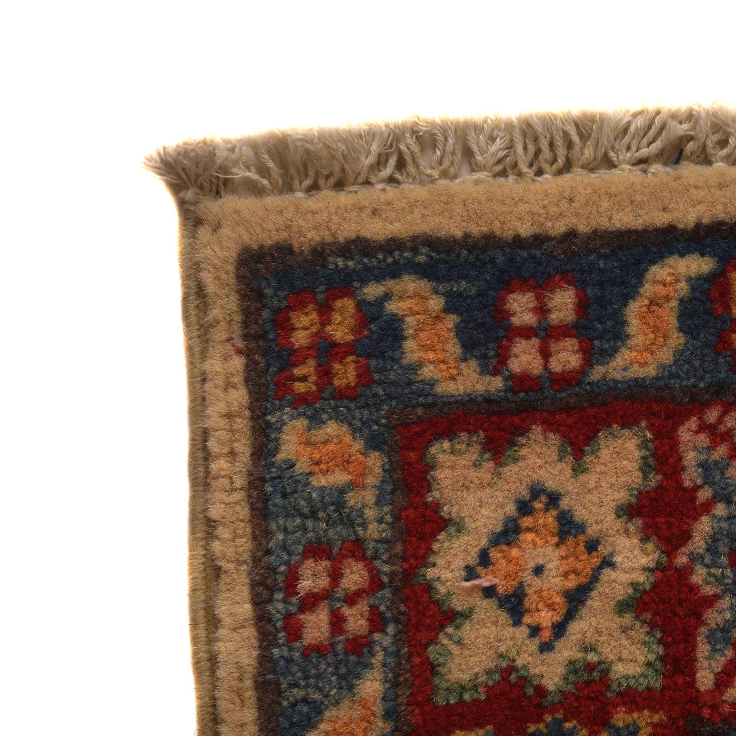 Hand Knotted Kazak Oriental Runner Rug 2' 1" x 6' 2" ft / 63 x 188 cm - No. G35208