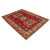 Handmade Kazak Area Rug 3' 3" x 4' 6" ft / 100 x 138 cm - No. G35209