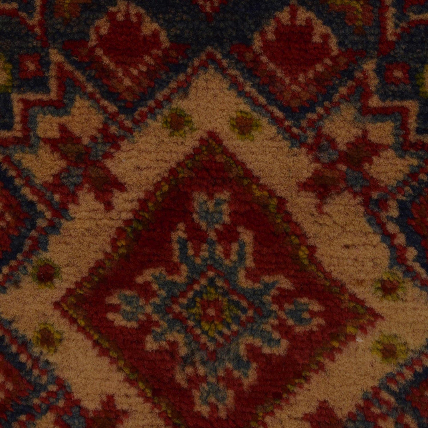 Handmade Kazak Area Rug 3' 3" x 4' 6" ft / 100 x 138 cm - No. G35209