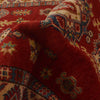 Handmade Kazak Area Rug 3' 3" x 4' 6" ft / 100 x 138 cm - No. G35209