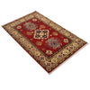 Hand Knotted Kazak Oriental Rug 2' 9" x 4' 4" ft / 83 x 131 cm - No. G35211