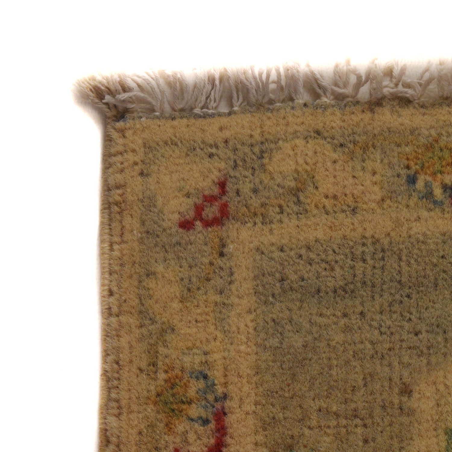 Hand knotted Kazak Carpet 2' 7" x 4' 2" ft / 80 x 128 cm - No. G35213