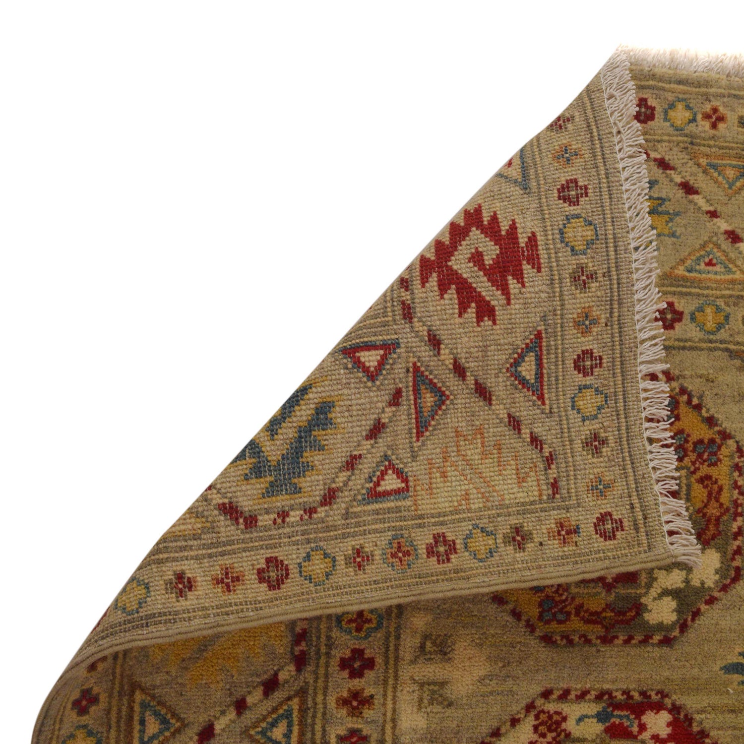 Hand Knotted Waziri Oriental Rug 2' 11" x 4' 0" ft / 88 x 122 cm - No. G35221