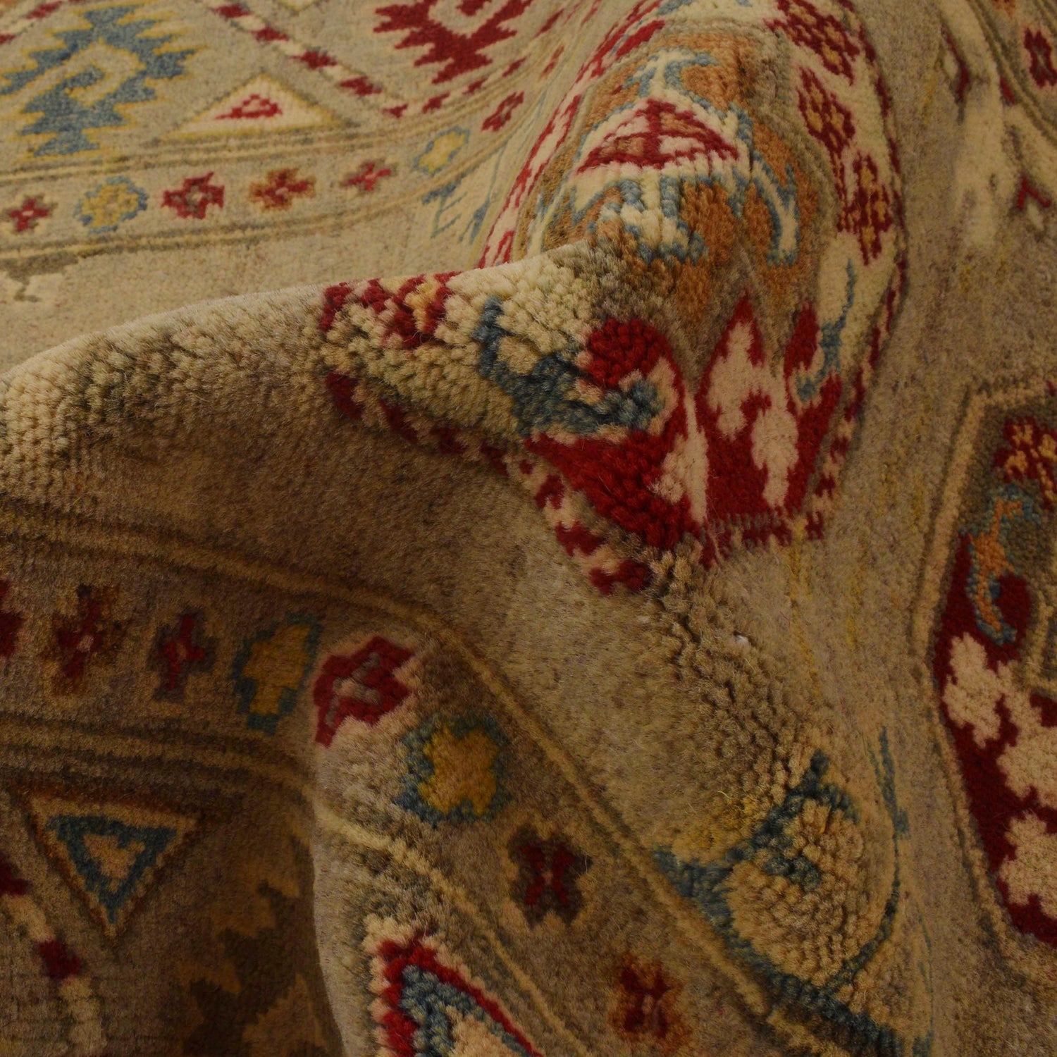 Hand Knotted Waziri Oriental Rug 2' 11" x 4' 0" ft / 88 x 122 cm - No. G35221