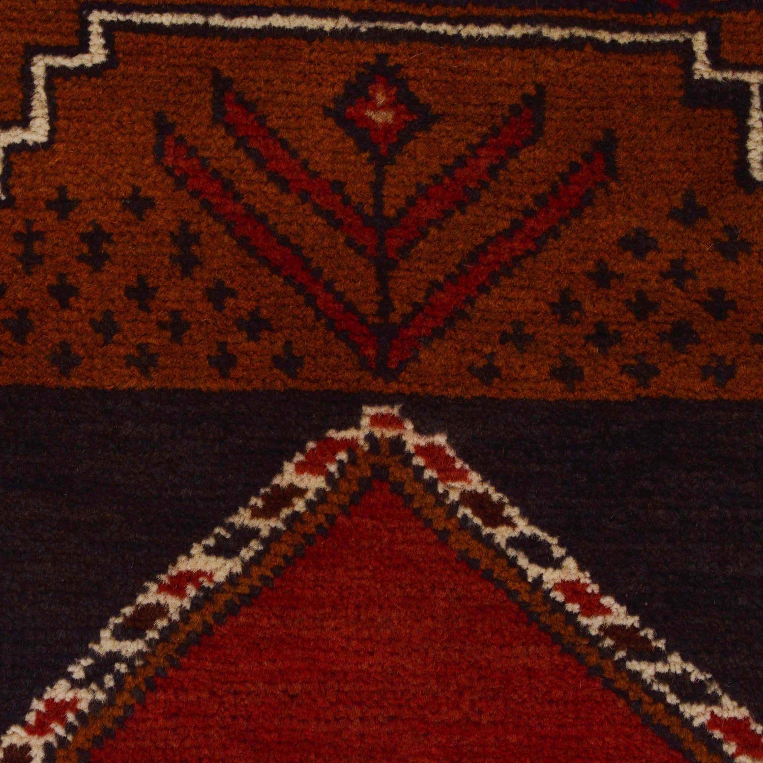 Baluch Short Rug  3' 6" x 6' 6" ft / 106 x 197 cm - No. G35406