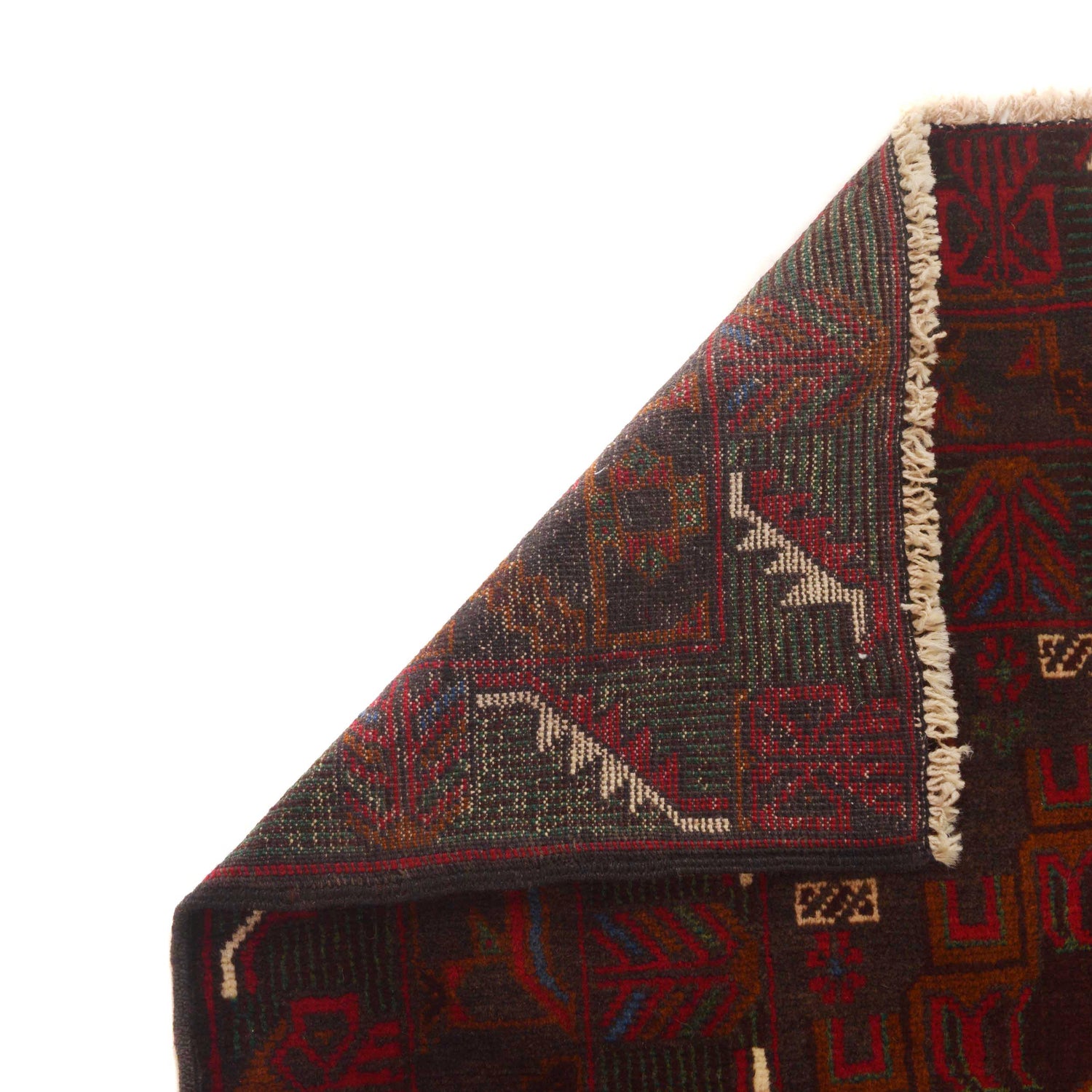 Traditional Baloch Rug 3' 10" x 6' 5" ft / 116 x 196 cm - No. G35407