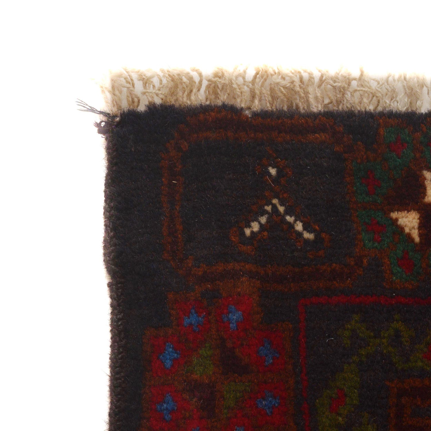 Tribal Baloch Rug 3' 7" x 6' 4" ft / 108 x 193 cm - No. G35409