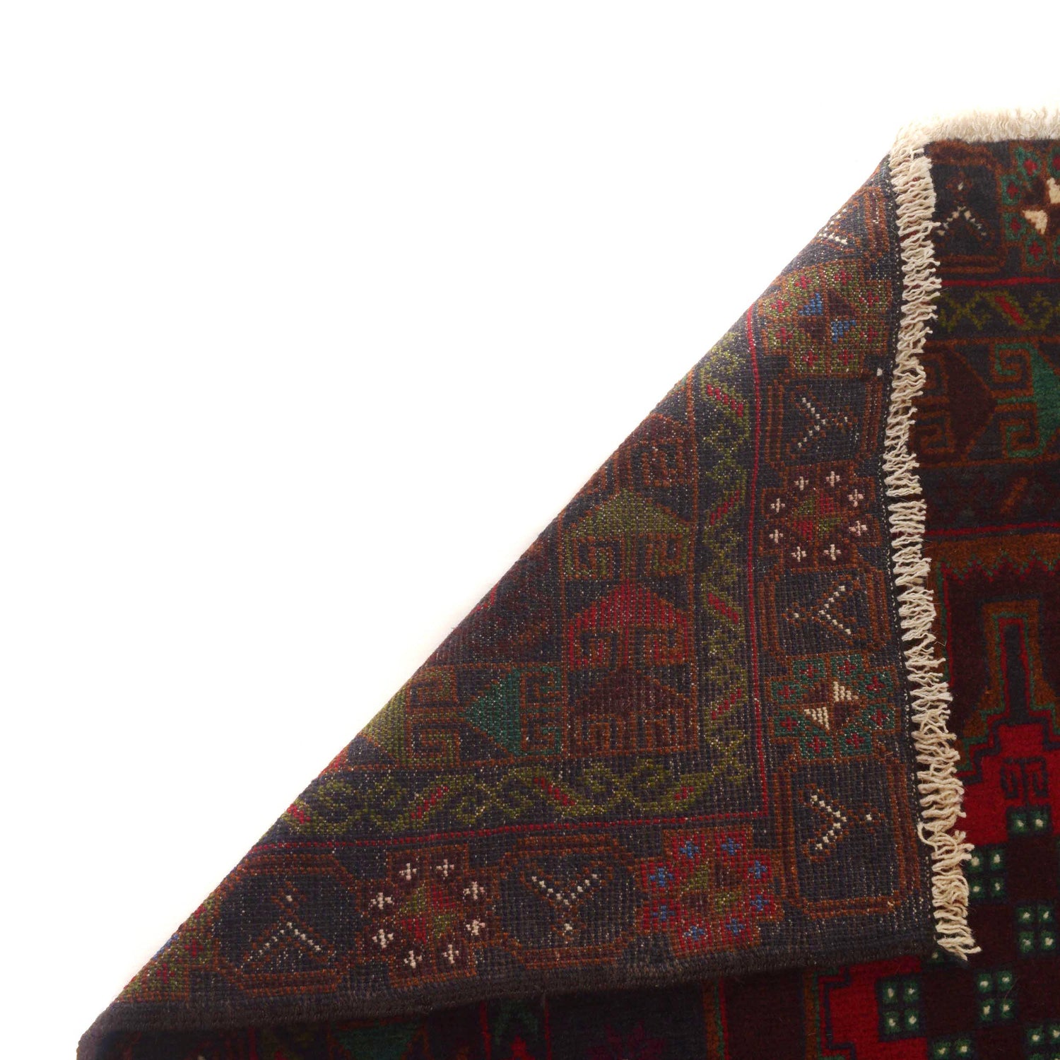 Tribal Baloch Rug 3' 7" x 6' 4" ft / 108 x 193 cm - No. G35409