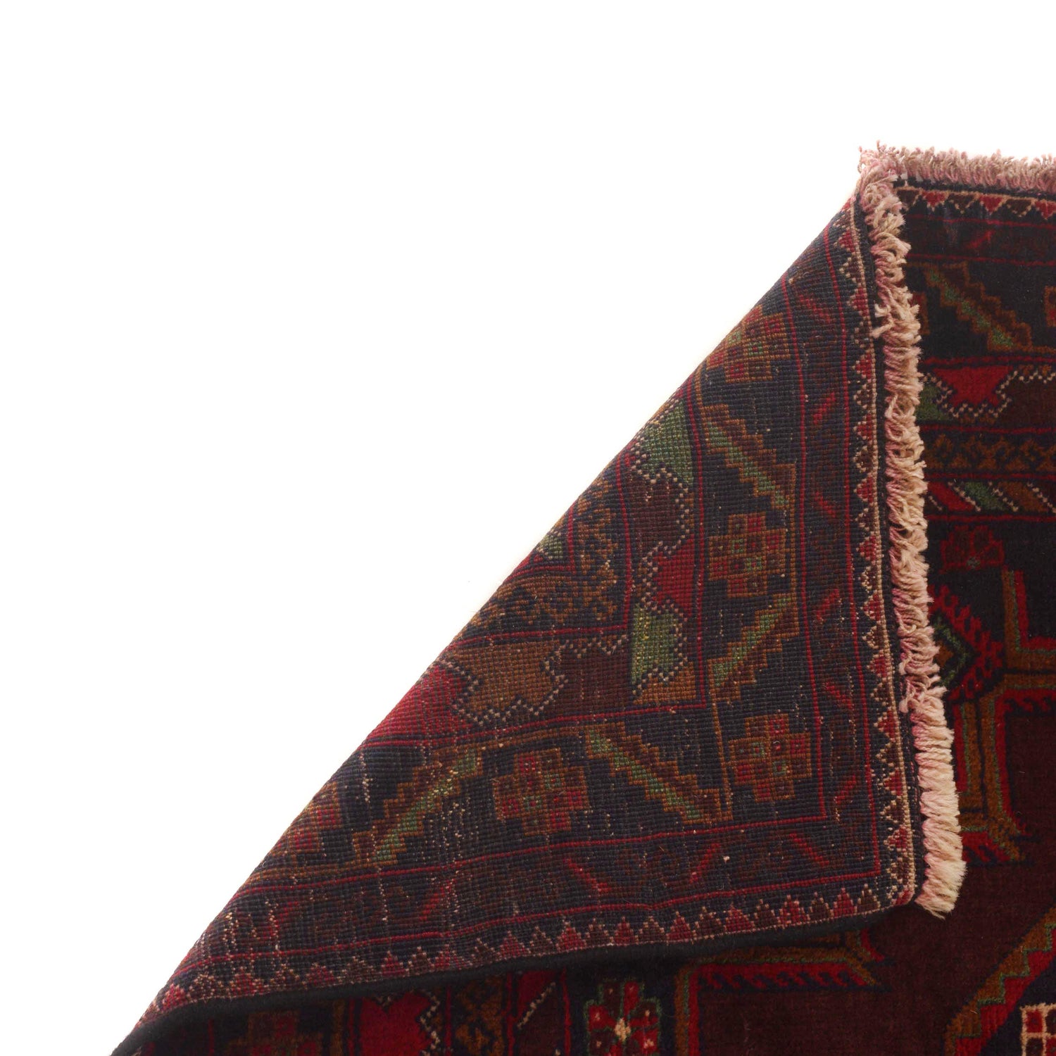 Multi Color Baluchi Rug 4' 0" x 6' 8" ft / 122 x 204 cm - No. G35410