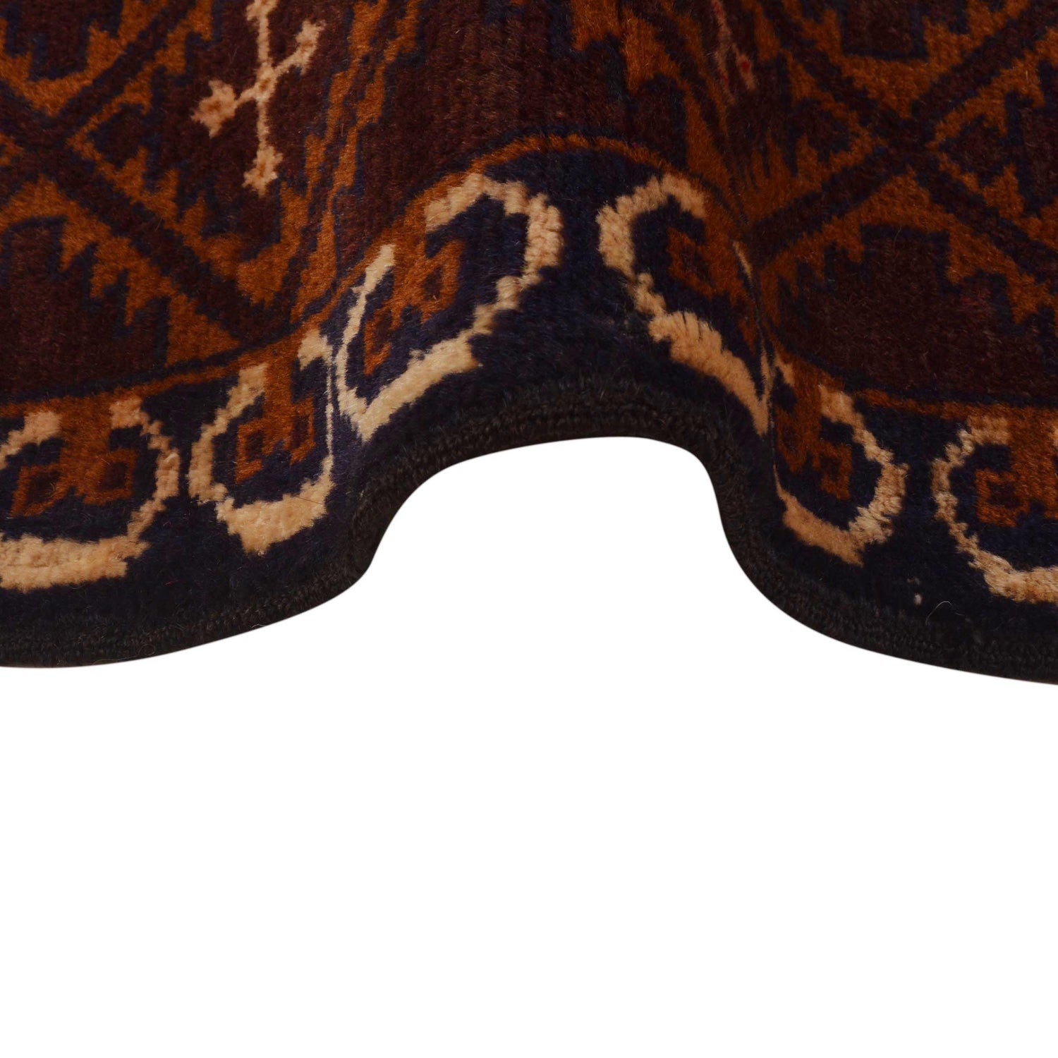 Traditional Baloch Rug 3' 7" x 5' 9" ft / 108 x 176 cm - No. G35412