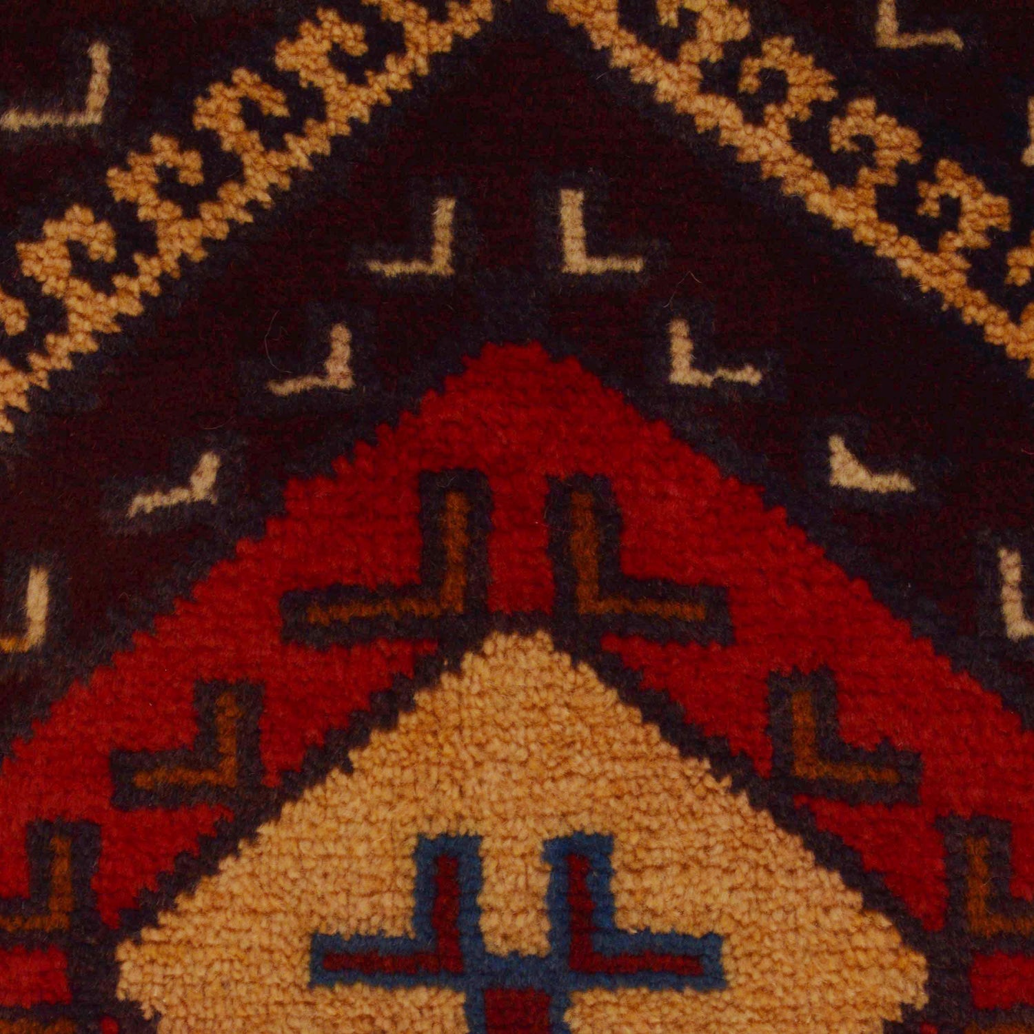 Hand Knotted Baluchi Rug  2' 9" x 4' 9" ft / 85 x 146 cm - No. G35414