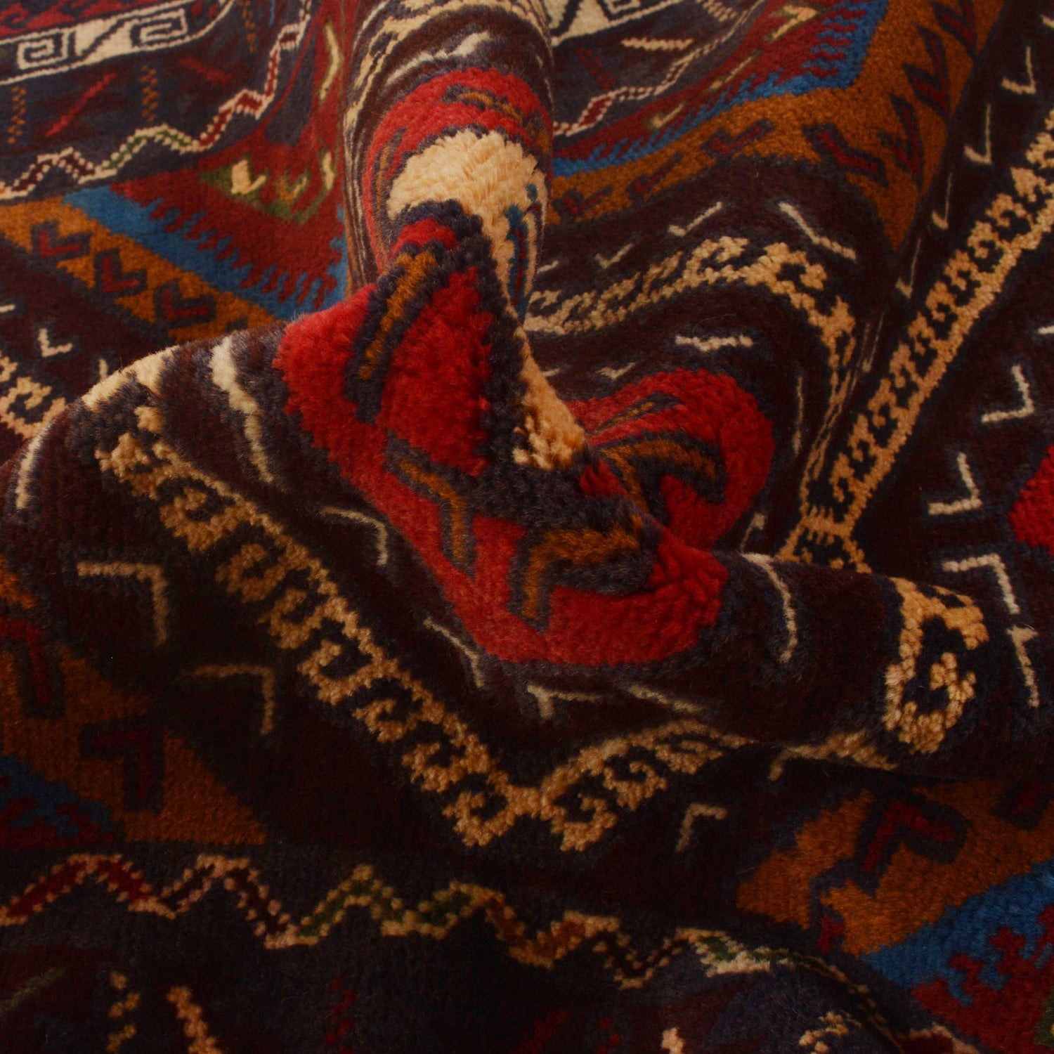 Hand Knotted Baluchi Rug  2' 9" x 4' 9" ft / 85 x 146 cm - No. G35414