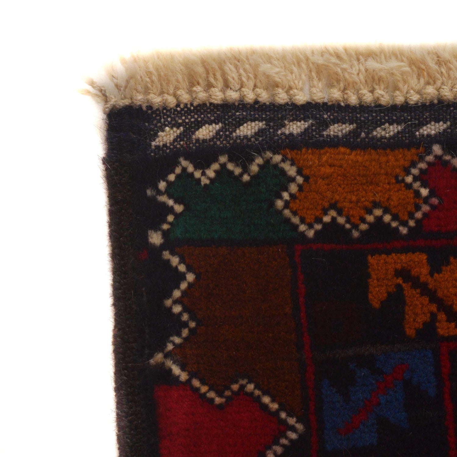 Tribal Baloch Rug 2' 10" x 4' 4" ft / 87 x 132 cm - No. G35430