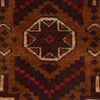 Handmade Baluchi Rug 3' 5" x 6' 6" ft / 105 x 198 cm - No. G35434