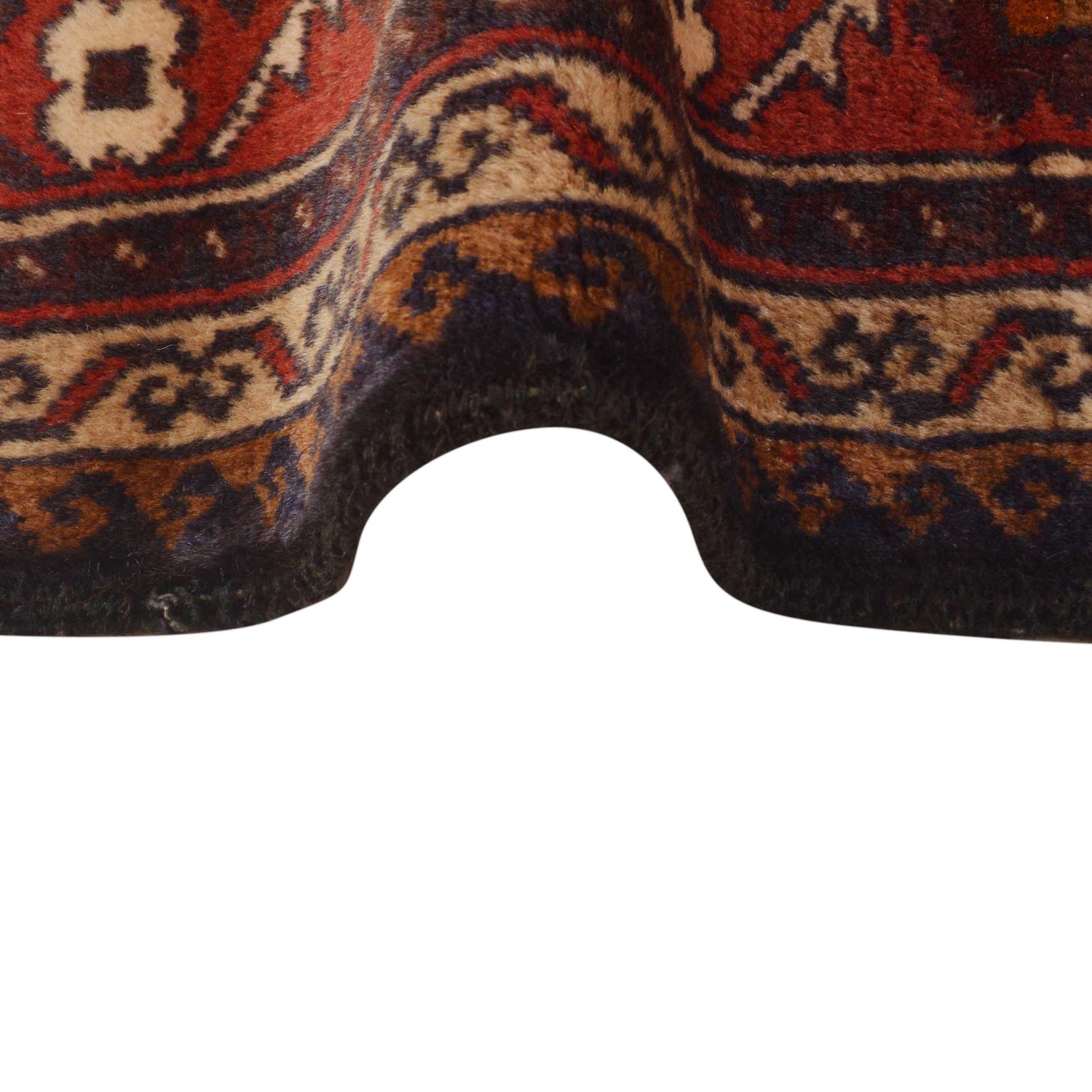 Handmade Baluchi Rug 3' 5" x 6' 6" ft / 105 x 198 cm - No. G35434