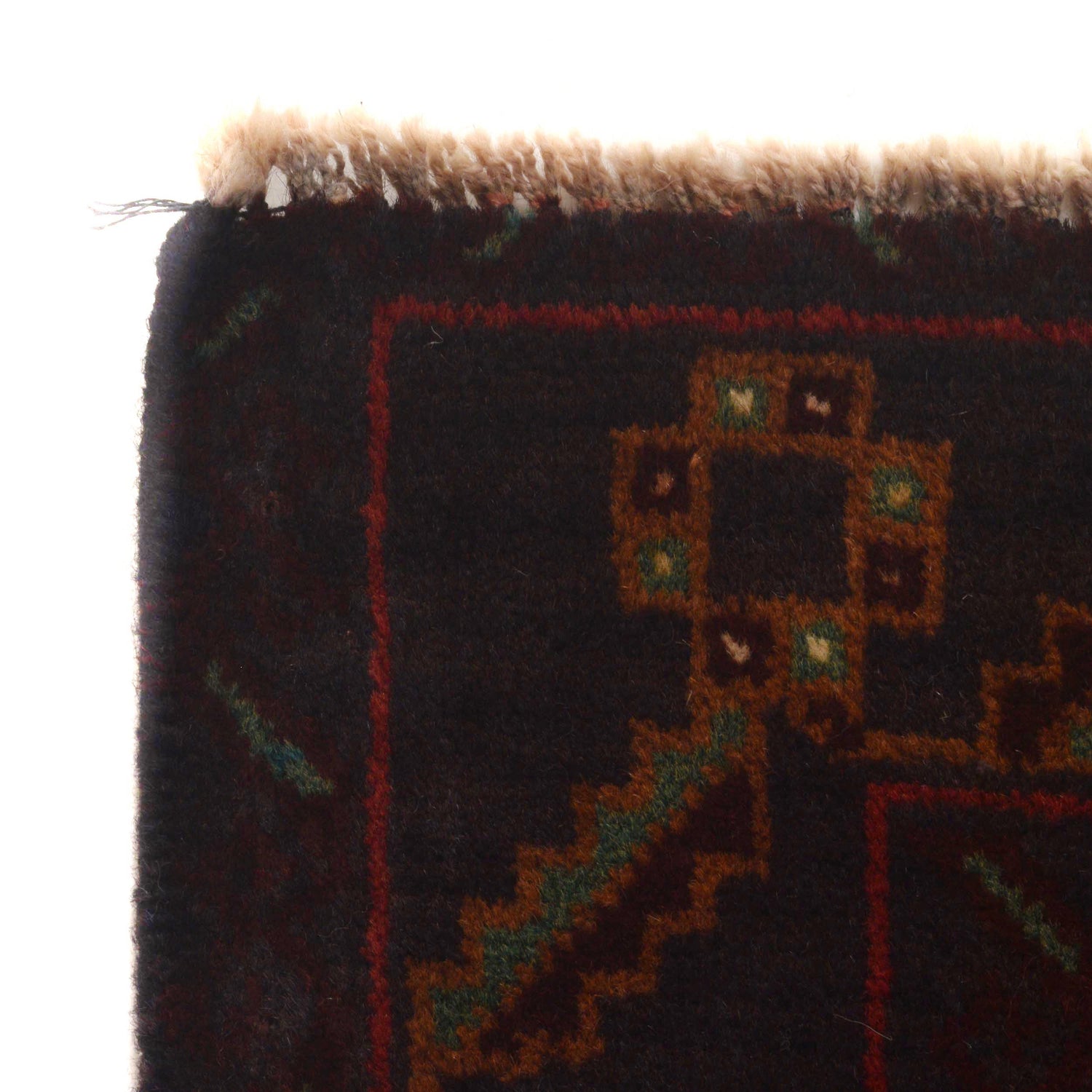 Tribal Baloch Rug 3' 7" x 6' 9" ft / 109 x 205 cm - No. G35435