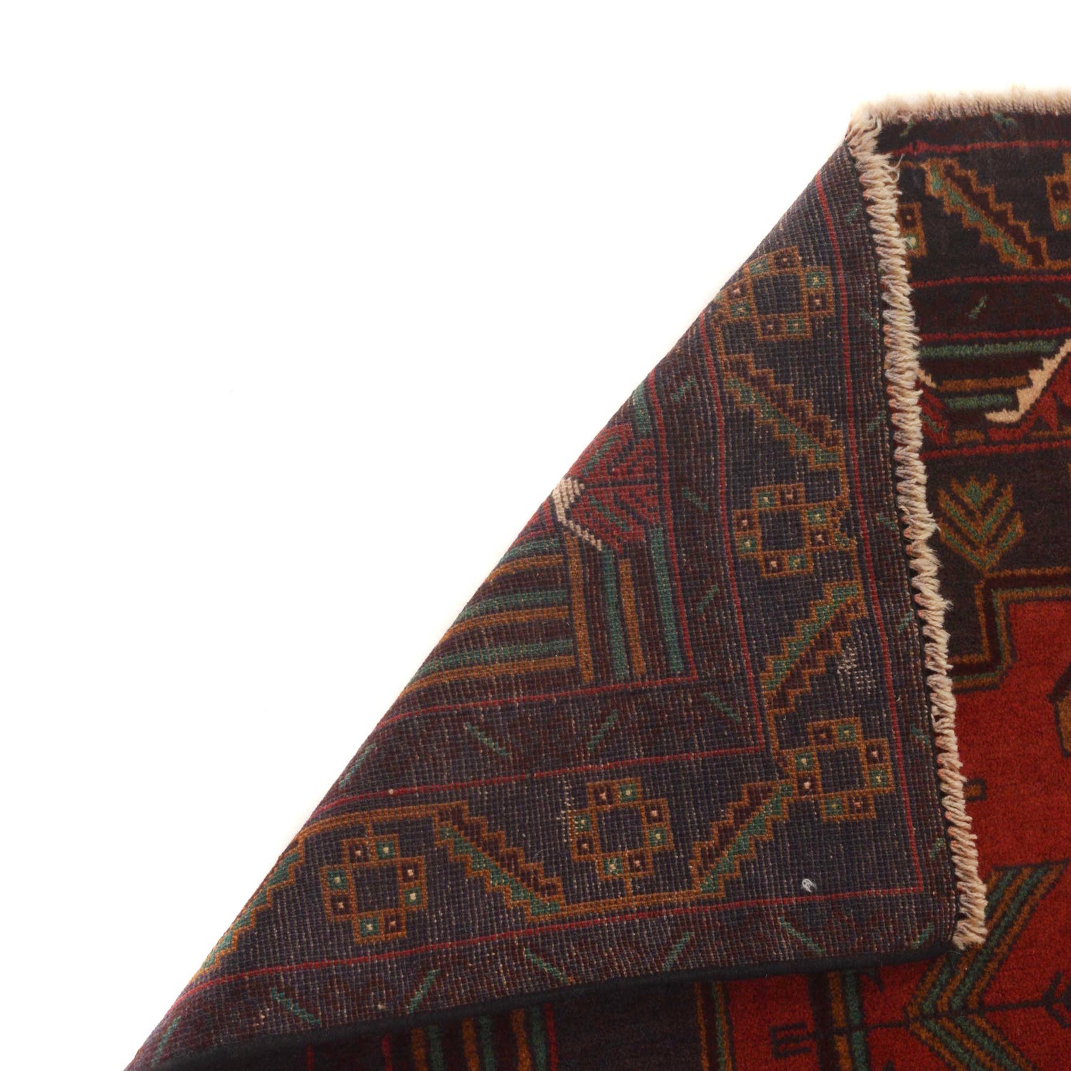 Tribal Baloch Rug 3' 7" x 6' 9" ft / 109 x 205 cm - No. G35435