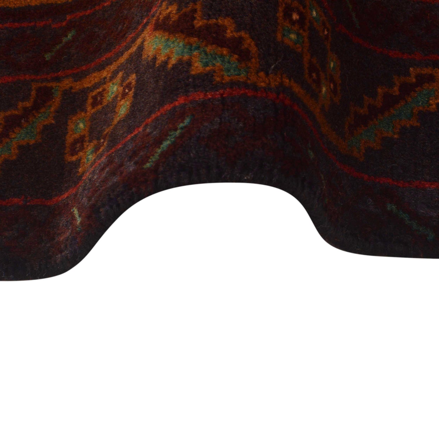 Tribal Baloch Rug 3' 7" x 6' 9" ft / 109 x 205 cm - No. G35435