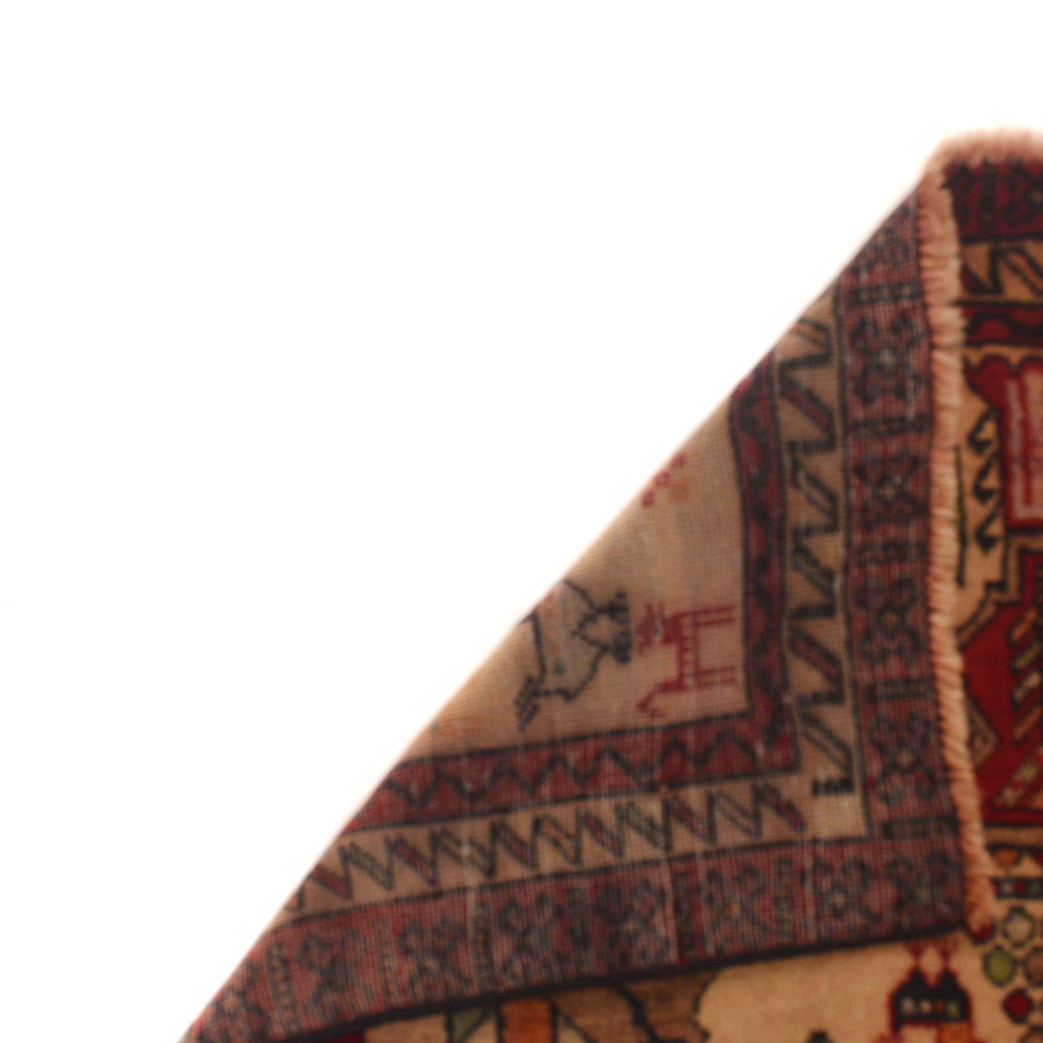 Beige Color Baluchi Rug 3' 1" x 5' 7" ft / 95 x 169 cm - No. G35436