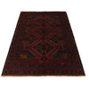 Handmade Baluchi Rug 4' 2" x 5' 10" ft / 128 x 178 cm - No. G35505