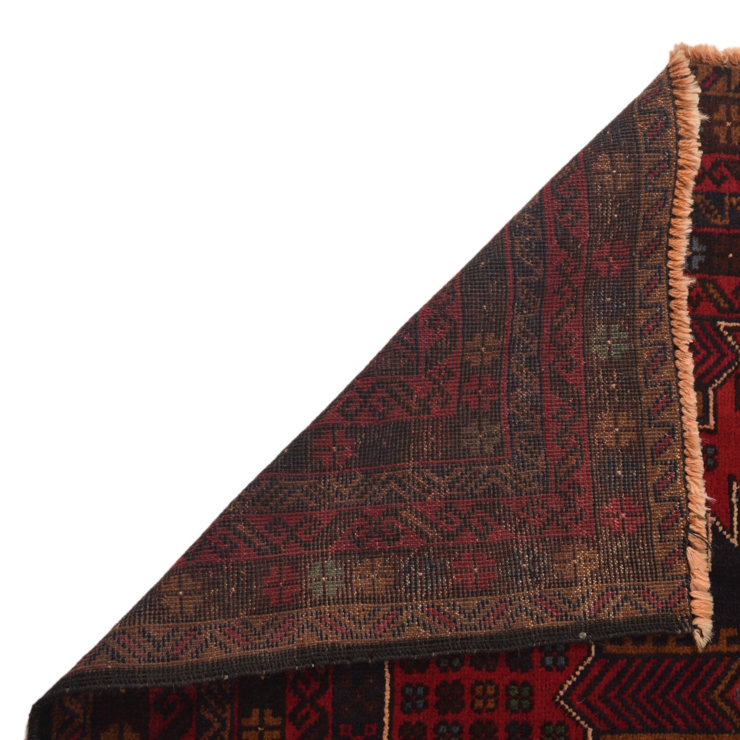 Handmade Baluchi Rug 4' 2" x 5' 10" ft / 128 x 178 cm - No. G35505