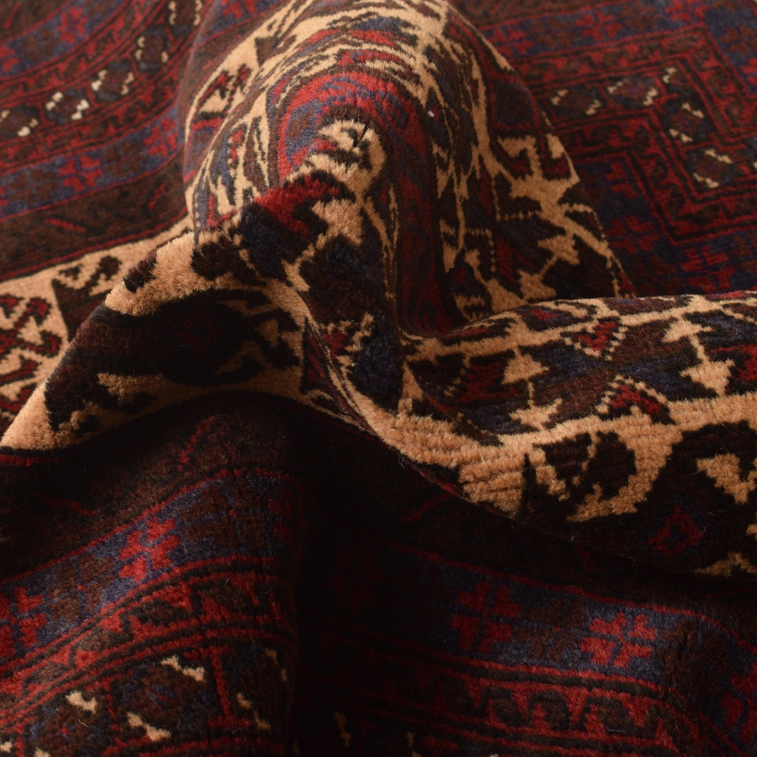 Muslim Prayer Rug 3' 0" x 4' 8" ft / 91 x 141 cm -No. G35508