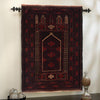 Hand Knotted Prayer Rug 2' 9" x 4' 11" ft / 85 x 151 cm -No. G35513