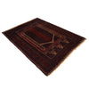 Hand Knotted Prayer Rug 2' 11" x 4' 4" ft / 90 x 131 cm - No. G35515